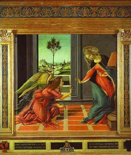 Sandro Botticelli Cestello Annunciation China oil painting art